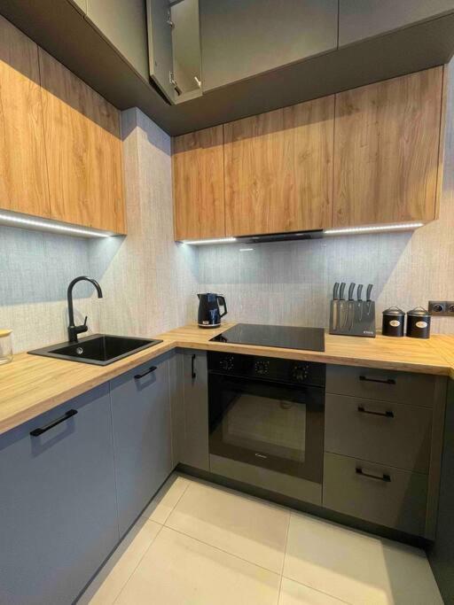 Port Praski Stylish Apartment Near Old Town 바르샤바 외부 사진